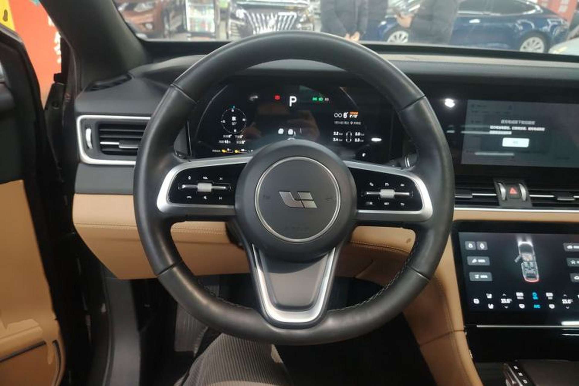 Used Li Auto ONE 2021 Extended-Range 6-Seater Version Steering Wheel