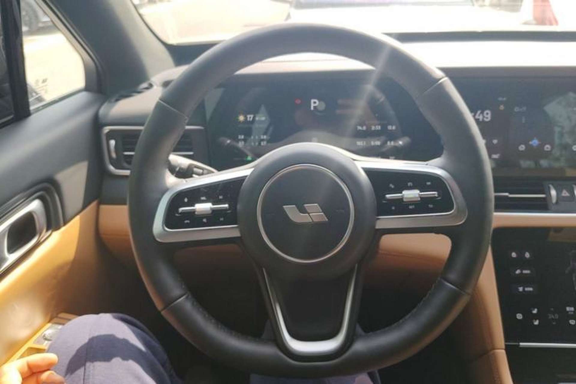 Used Li Auto ONE 2021 Extended-Range 6-Seater Version Steering Wheel