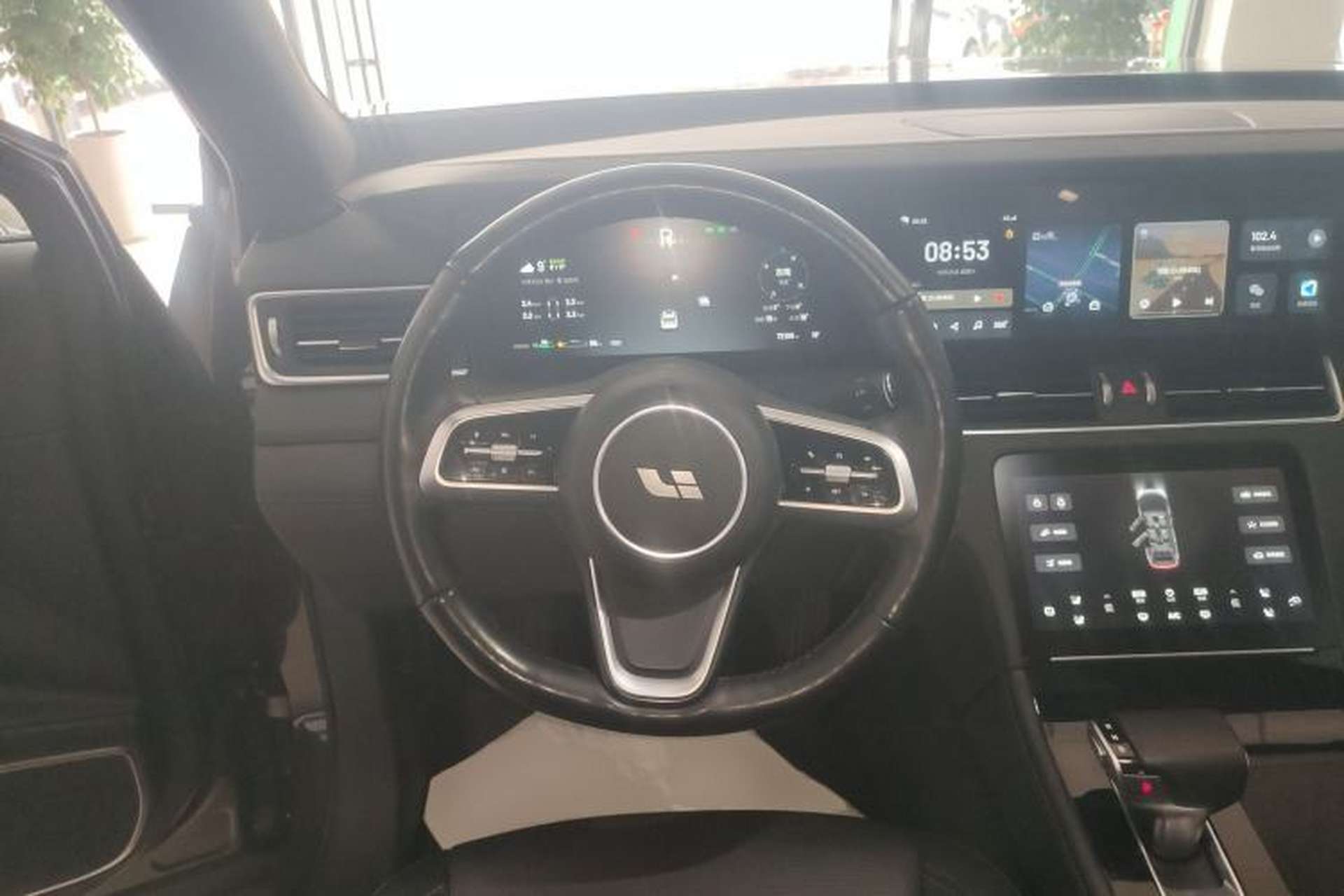 Used Li Auto ONE 2021 Extended-Range 6-Seater Version Steering Wheel