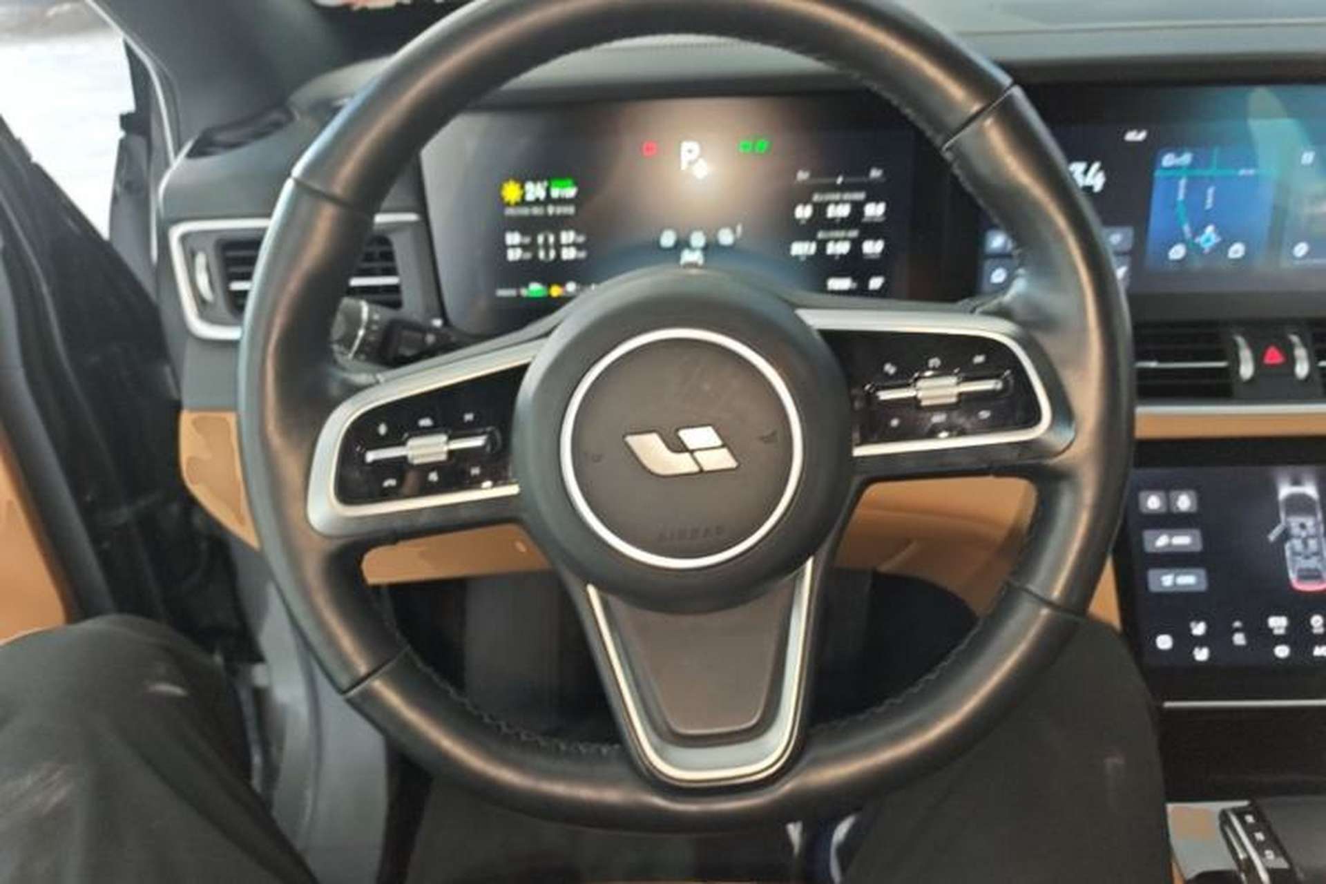 Used Li Auto ONE 2021 Extended-Range 6-Seater Version Steering Wheel