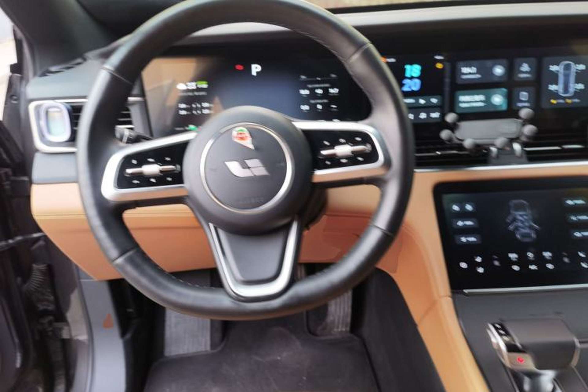 Used Li Auto ONE 2021 Extended-Range 6-Seater Version Steering Wheel