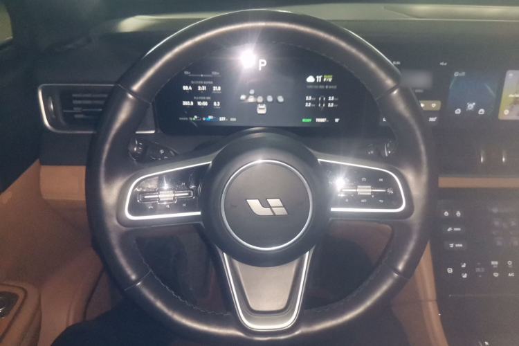 Used Li Auto ONE 2021 Extended-Range 6-Seater Version Steering Wheel