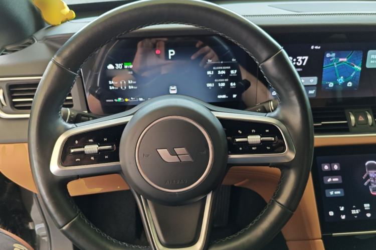 Used Li Auto ONE 2021 Extended-Range 6-Seater Version Steering Wheel