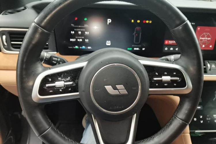 Used Li Auto ONE 2021 Extended-Range 6-Seater Version Steering Wheel