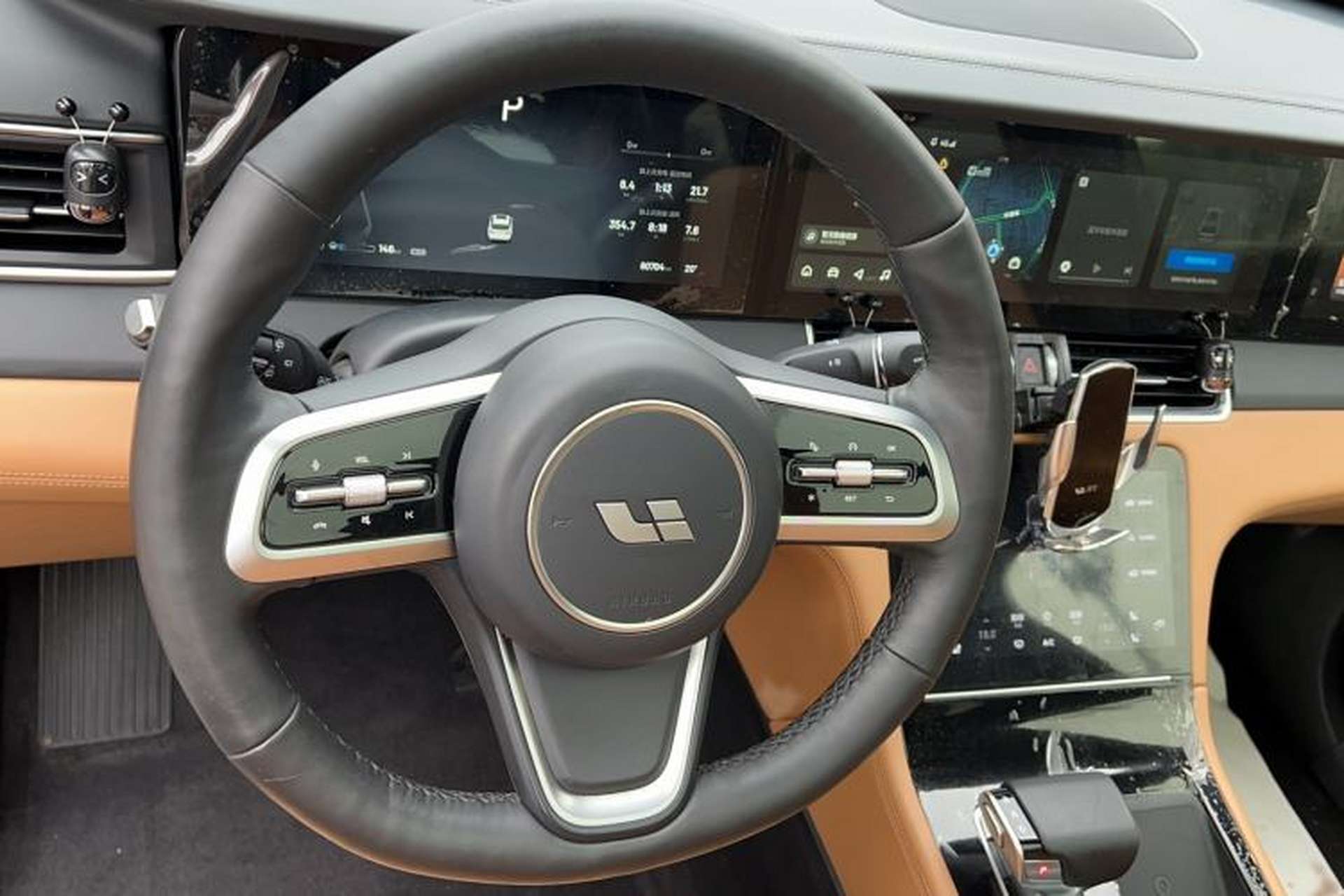 Used Li Auto ONE 2021 Extended-Range 6-Seater Version Steering Wheel