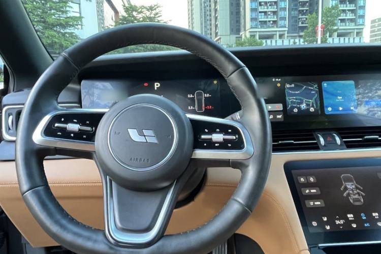 Used Li Auto ONE 2021 Extended-Range 6-Seater Version Steering Wheel