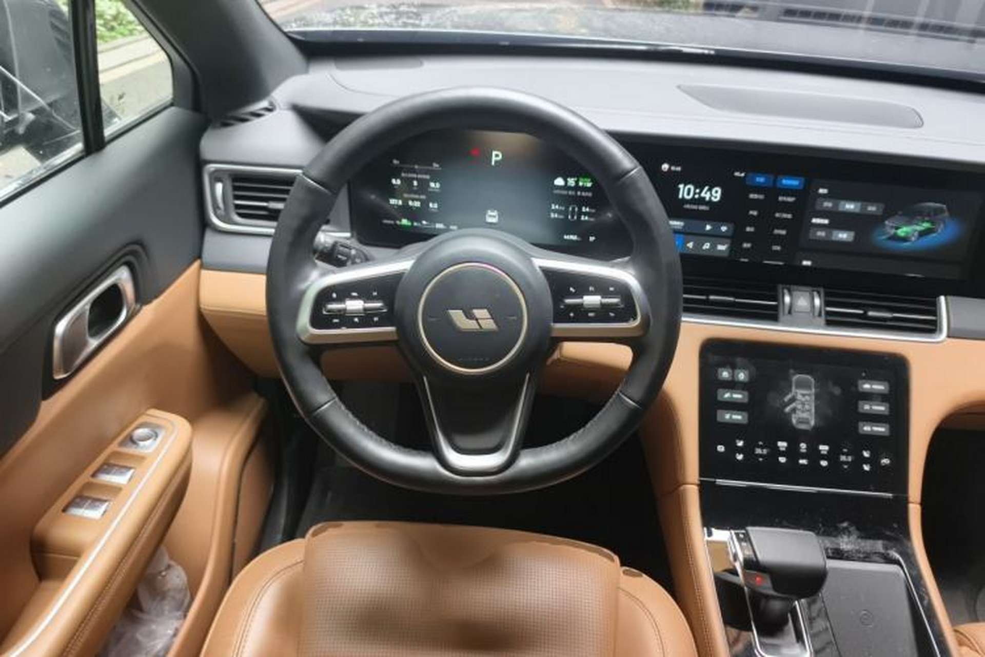 Used Li Auto ONE 2021 Extended-Range 6-Seater Version Steering Wheel