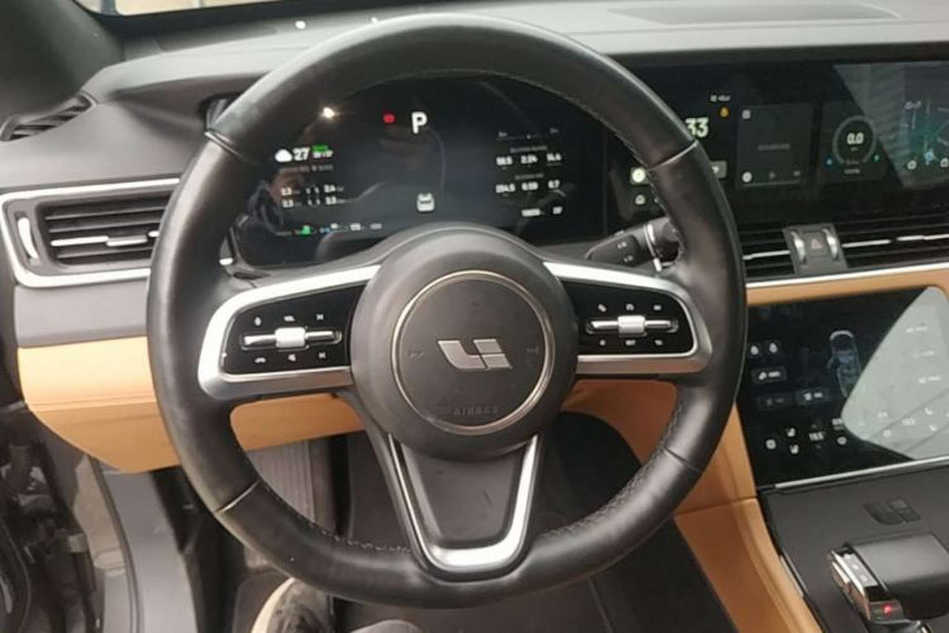 Used Li Auto ONE 2021 Extended-Range 6-Seater Version Steering Wheel