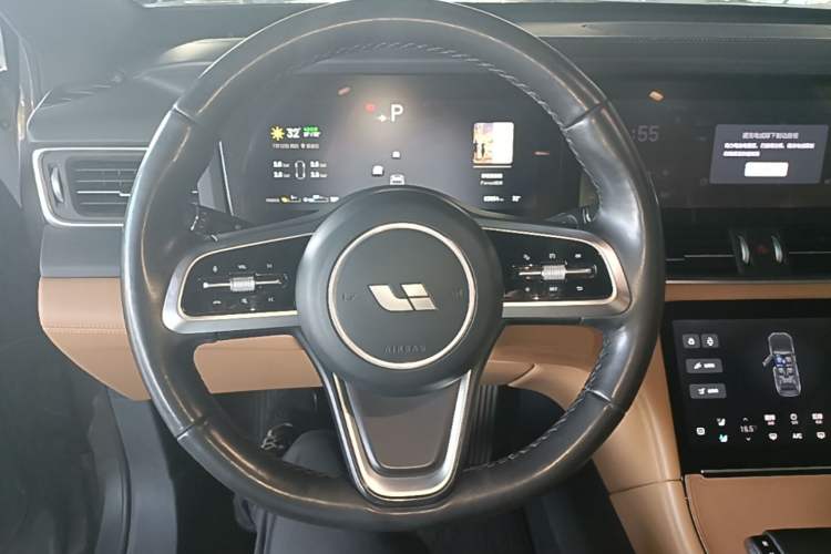 Used Li Auto ONE 2021 Extended-Range 6-Seater Version Steering Wheel