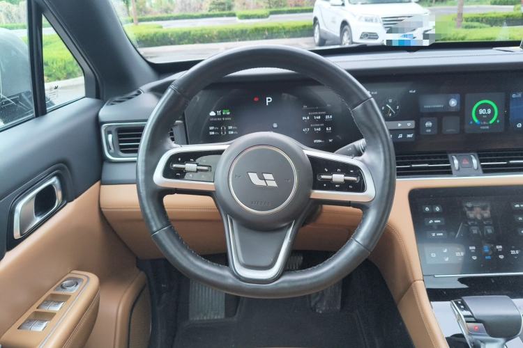 Used Li Auto ONE 2021 Extended-Range 6-Seater Version Steering Wheel