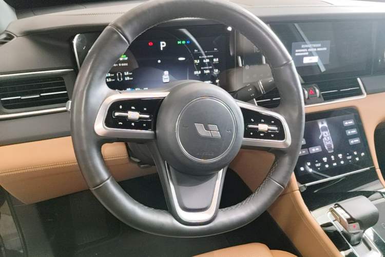 Used Li Auto ONE 2021 Extended-Range 6-Seater Version Steering Wheel