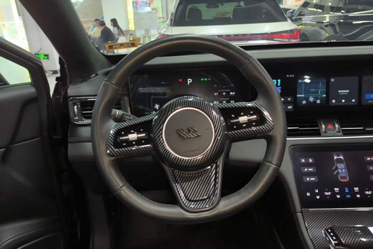 Used Li Auto ONE 2021 Extended-Range 6-Seater Version Steering Wheel
