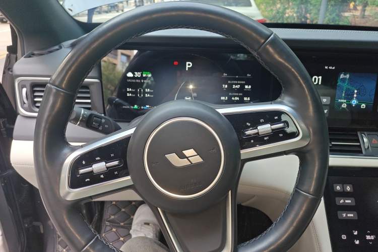 Used Li Auto ONE 2021 Extended-Range 6-Seater Version Steering Wheel