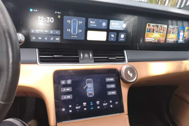 Used Li Auto ONE 2021 Extended-Range 6-Seater Version Audio And AC Panel