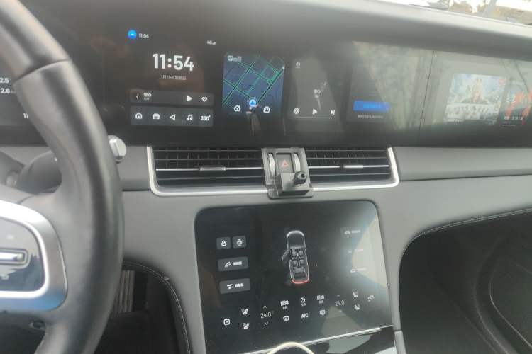 Used Li Auto ONE 2021 Extended-Range 6-Seater Version Audio And AC Panel