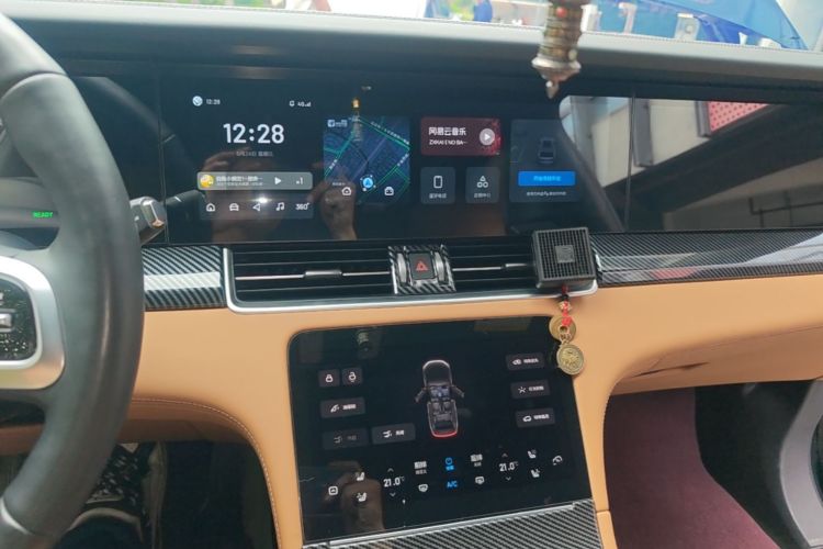 Used Li Auto ONE 2021 Extended-Range 6-Seater Version Audio And AC Panel