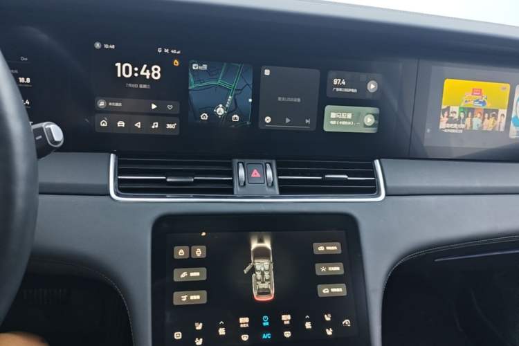 Used Li Auto ONE 2021 Extended-Range 6-Seater Version Audio And AC Panel