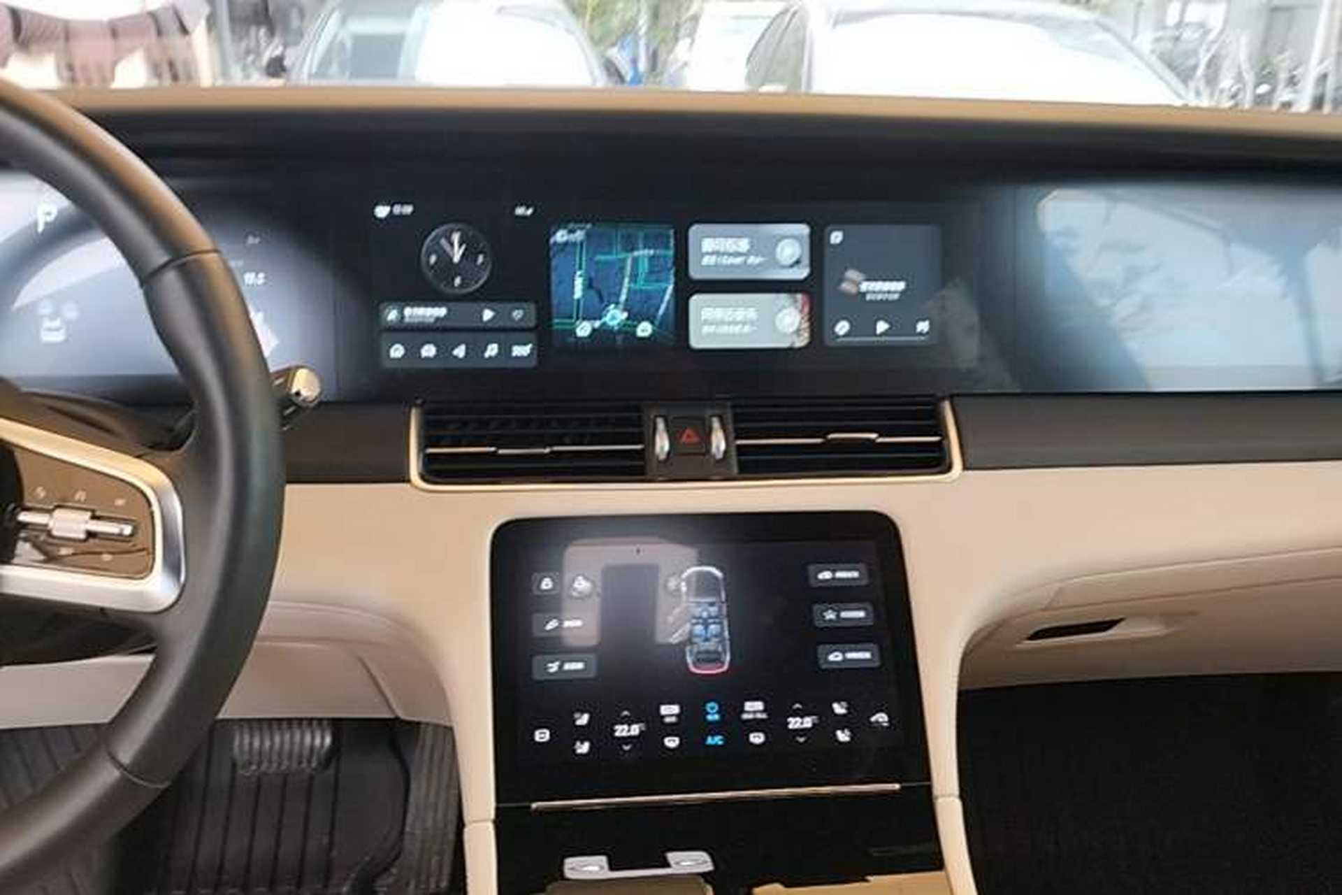 Used Li Auto ONE 2021 Extended-Range 6-Seater Version Audio And AC Panel