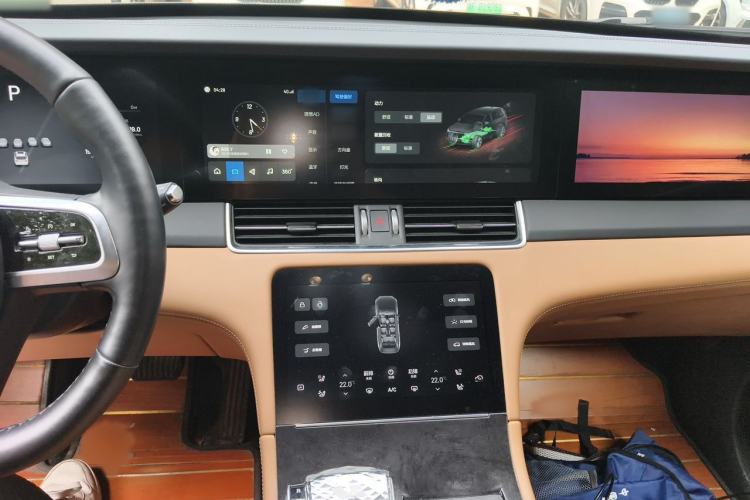 Used Li Auto ONE 2021 Extended-Range 6-Seater Version Audio And AC Panel