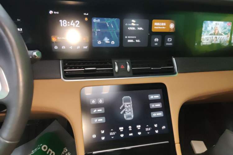 Used Li Auto ONE 2021 Extended-Range 6-Seater Version Audio And AC Panel