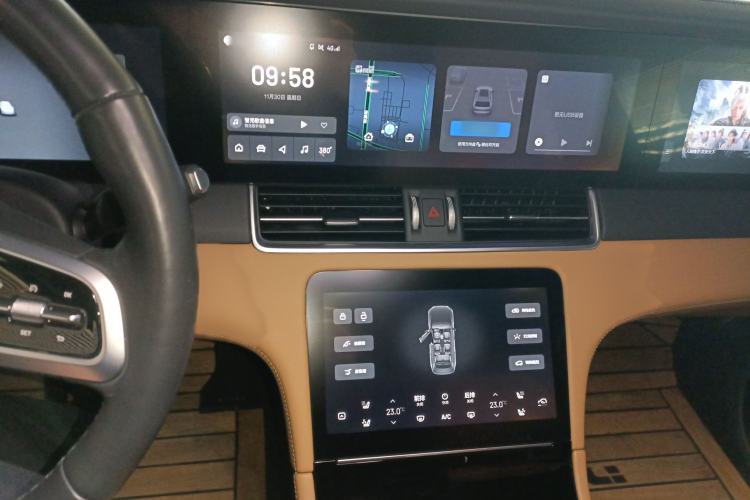 Used Li Auto ONE 2021 Extended-Range 6-Seater Version Audio And AC Panel