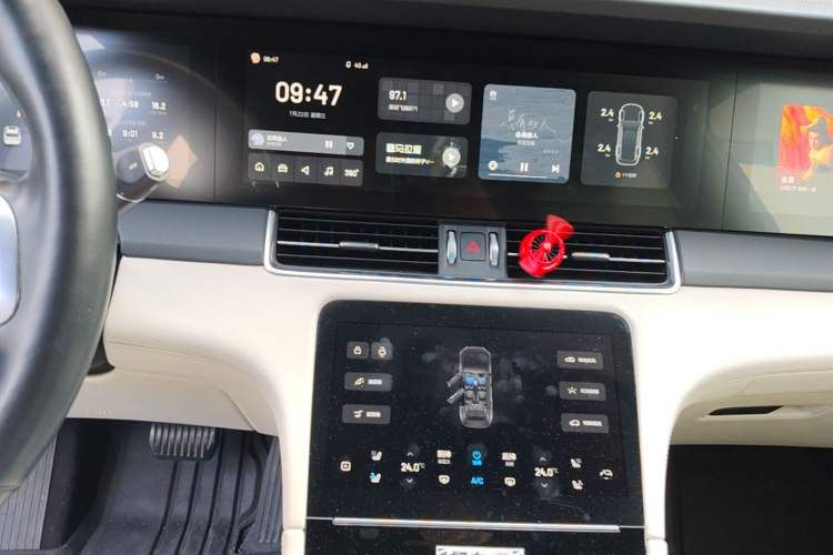Used Li Auto ONE 2021 Extended-Range 6-Seater Version Audio And AC Panel