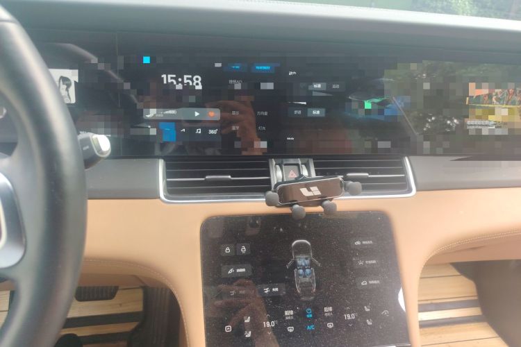Used Li Auto ONE 2021 Extended-Range 6-Seater Version Audio And AC Panel