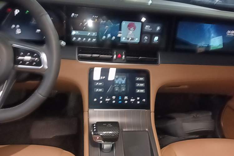 Used Li Auto ONE 2021 Extended-Range 6-Seater Version Audio And AC Panel