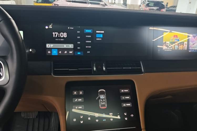 Used Li Auto ONE 2021 Extended-Range 6-Seater Version Audio And AC Panel