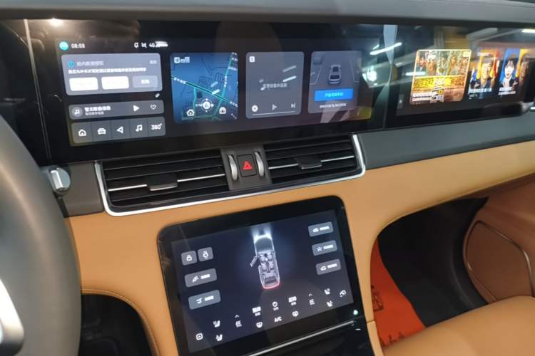 Used Li Auto ONE 2021 Extended-Range 6-Seater Version Audio And AC Panel