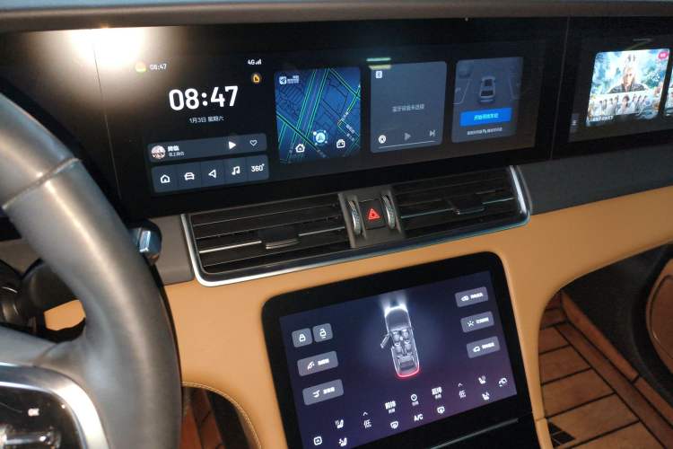 Used Li Auto ONE 2021 Extended-Range 6-Seater Version Audio And AC Panel