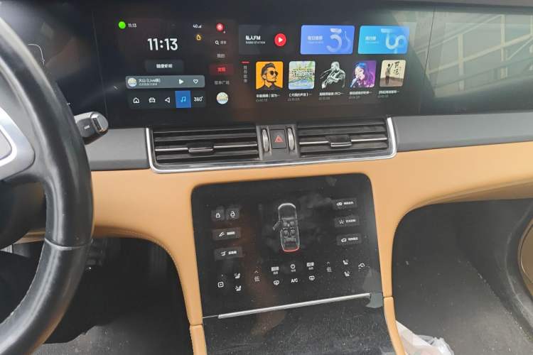 Used Li Auto ONE 2021 Extended-Range 6-Seater Version Audio And AC Panel