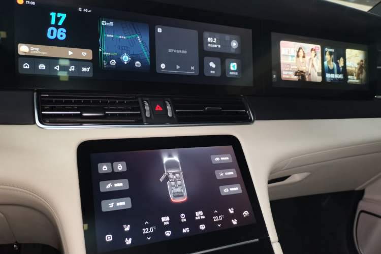 Used Li Auto ONE 2021 Extended-Range 6-Seater Version Audio And AC Panel