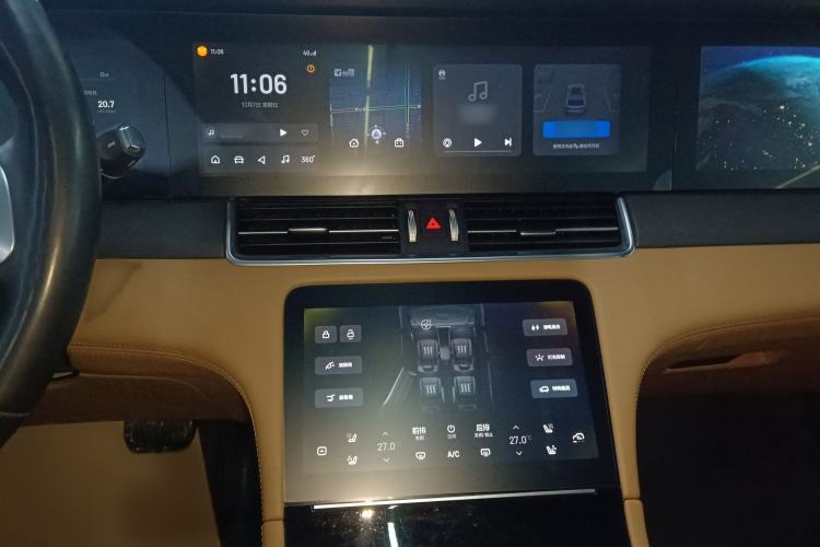 Used Li Auto ONE 2021 Extended-Range 6-Seater Version Audio And AC Panel