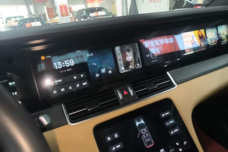 Used Li Auto ONE 2021 Extended-Range 6-Seater Version Audio And AC Panel