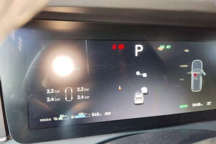 Used Li Auto ONE 2021 Extended-Range 6-Seater Version Instrument Cluster