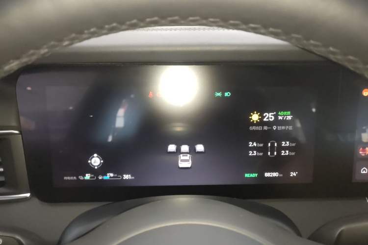 Used Li Auto ONE 2021 Extended-Range 6-Seater Version Instrument Cluster