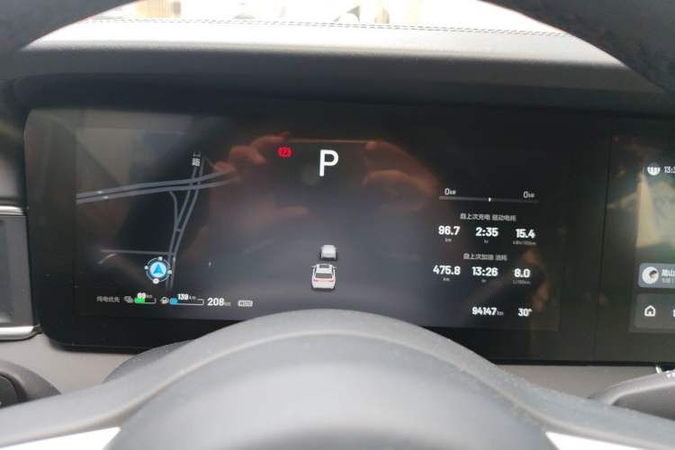 Used Li Auto ONE 2021 Extended-Range 6-Seater Version Instrument Cluster