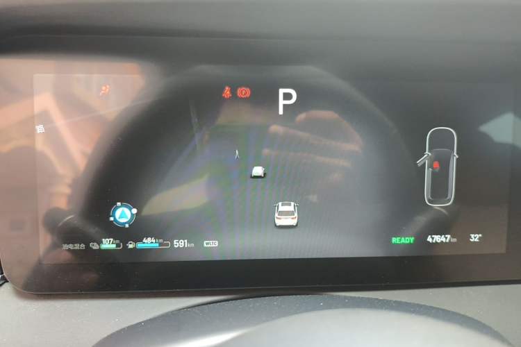 Used Li Auto ONE 2021 Extended-Range 6-Seater Version Instrument Cluster