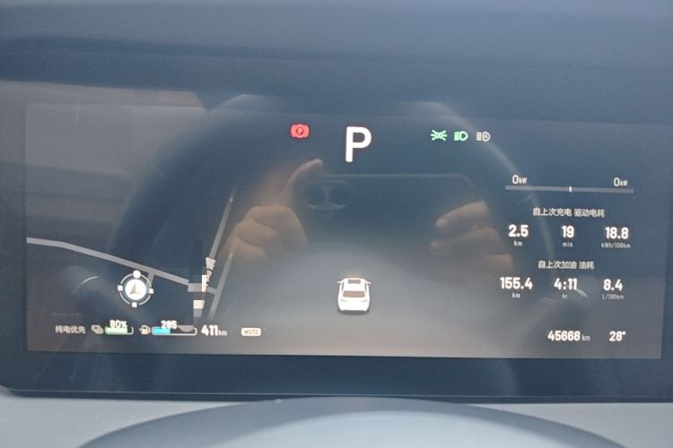 Used Li Auto ONE 2021 Extended-Range 6-Seater Version Instrument Cluster