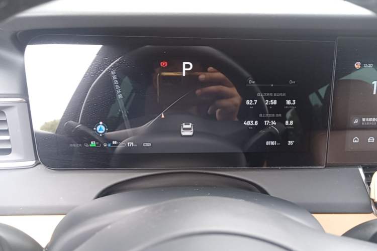 Used Li Auto ONE 2021 Extended-Range 6-Seater Version Instrument Cluster