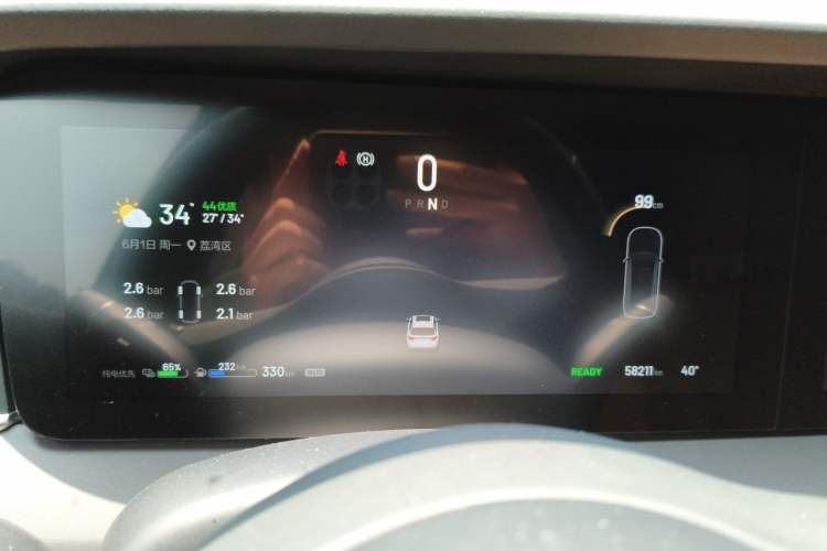 Used Li Auto ONE 2021 Extended-Range 6-Seater Version Instrument Cluster