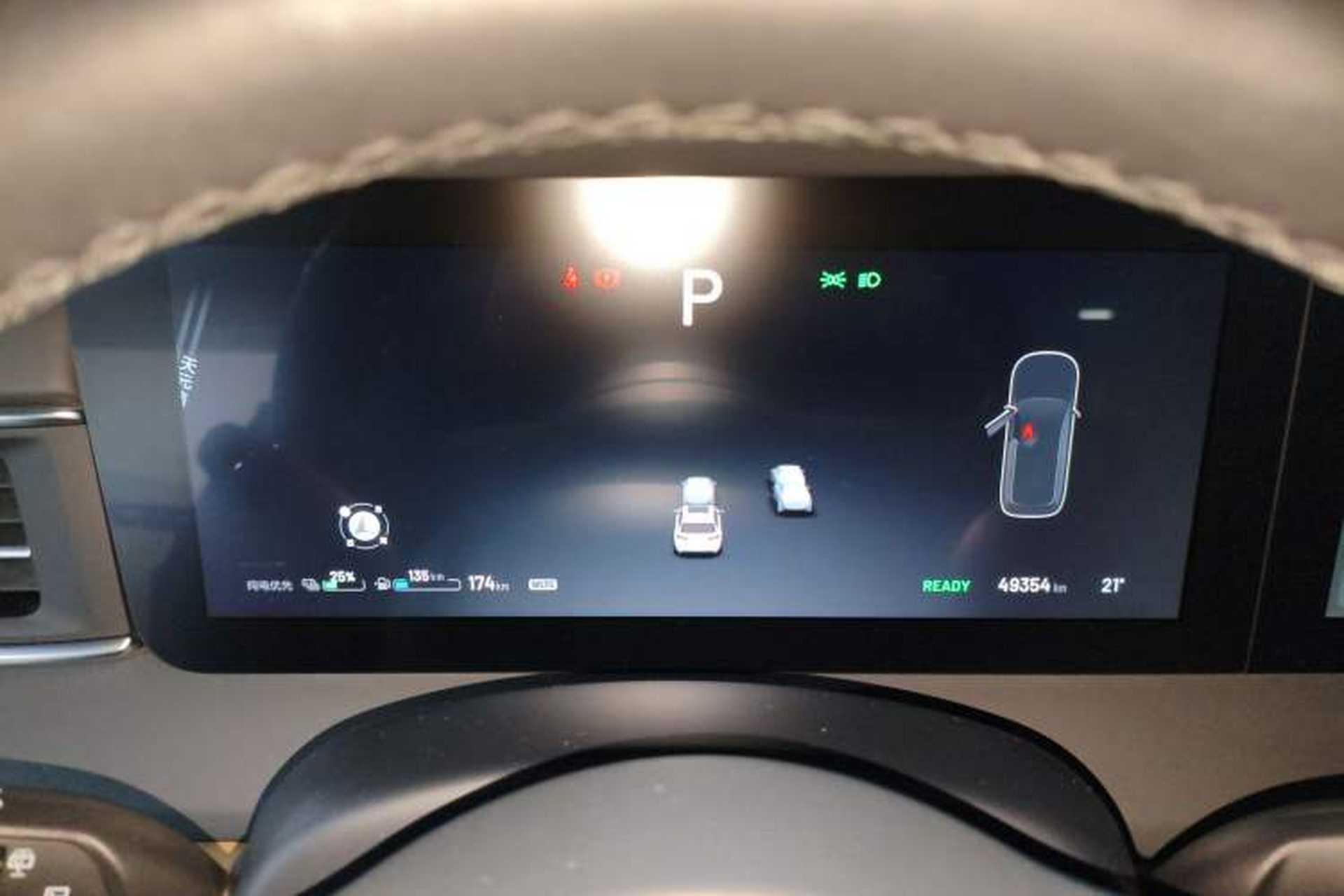 Used Li Auto ONE 2021 Extended-Range 6-Seater Version Instrument Cluster