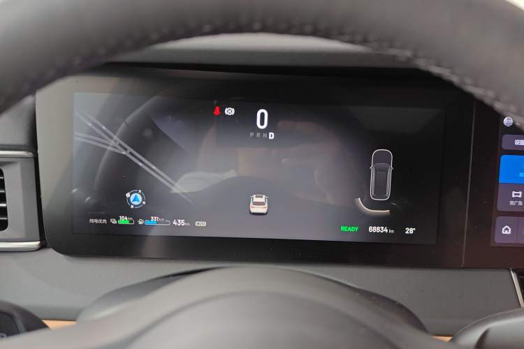 Used Li Auto ONE 2021 Extended-Range 6-Seater Version Instrument Cluster