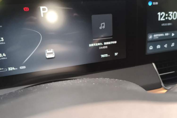 Used Li Auto ONE 2021 Extended-Range 6-Seater Version Odometer Close Up