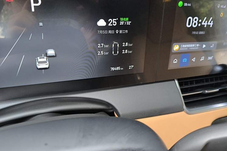 Used Li Auto ONE 2021 Extended-Range 6-Seater Version Odometer Close Up