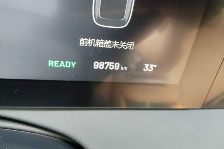 Used Li Auto ONE 2021 Extended-Range 6-Seater Version Odometer Close Up