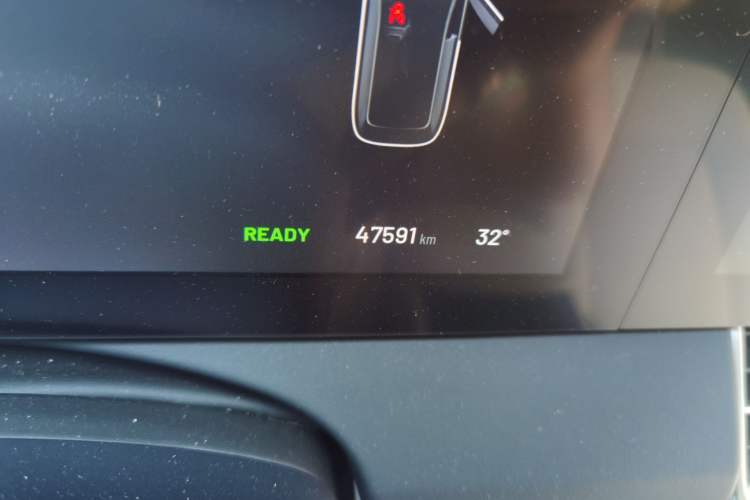 Used Li Auto ONE 2021 Extended-Range 6-Seater Version Odometer Close Up