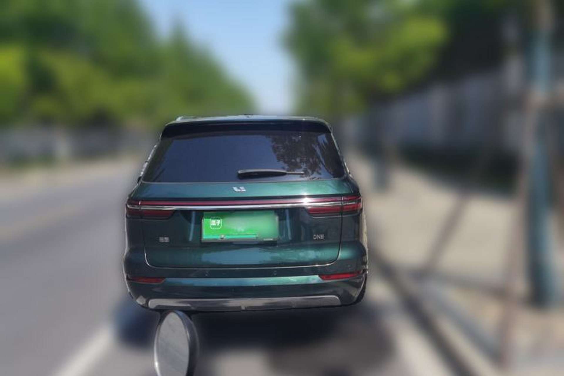 Used Li Auto ONE 2021 Extended-Range 6-Seater Version Rear