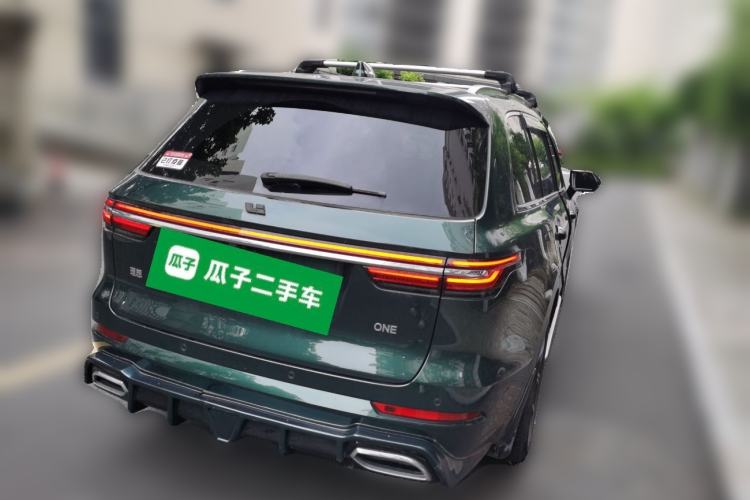 Used Li Auto ONE 2021 Extended-Range 6-Seater Version Rear Right 45 Deg